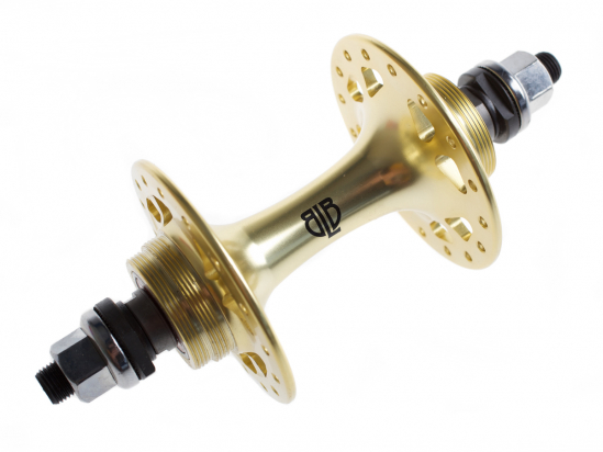 TRACK REAR HUB YELLOW GOLD 32H BLB