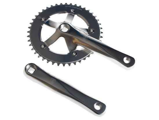 CRANKSET FREESTYLE 44T-165mm SILVER BLB