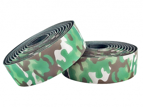 BAR TAPE SUPREME PRO REFLECTIVE CAMO GREEN BLB