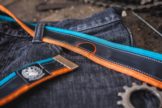 BELT TUBE TURQUOISE/ORANGE FELVARROM