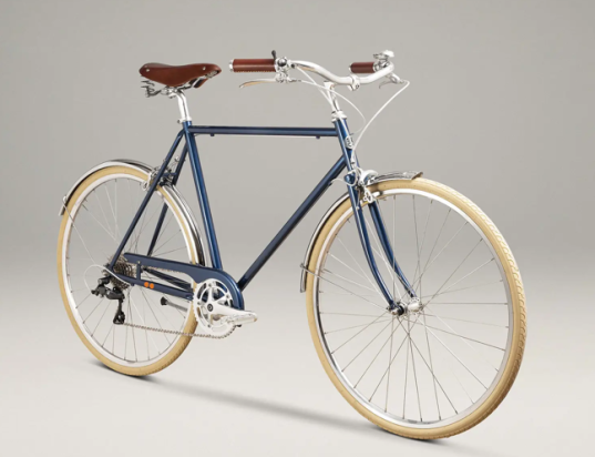 BICYCLE COMFORT 8 SPEED DARK BLUE SIECH