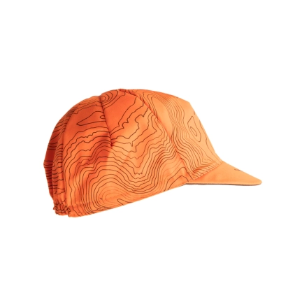 BICIKLISTIČKA KAPA YORKSHIRE CONTOURS ORANGE RESTRAP