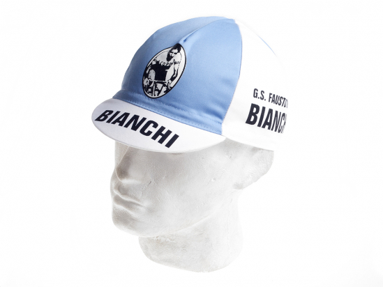 CYCLING CAP BIANCHI/ FAUSTO COPPI