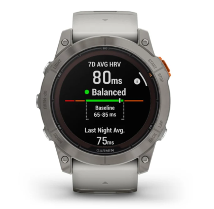 WATCH Fenix™ 7X Pro – SAPPHIRE SOLAR 51mm GREY/ORANGE GARMIN