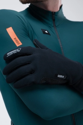 GLOVES POLARTEC BORA 2.0 TRUE BLACK GOBIK