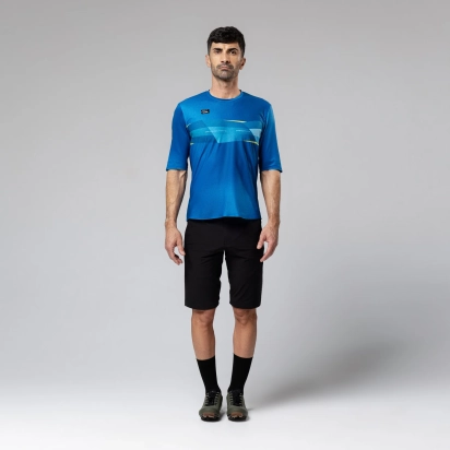 CYCLING T-SHIRT SHORT SLEEVES VOLT MAN MYKONOS GOBIK