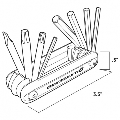 MULTI-TOOL GRID 8 BLACKBURN