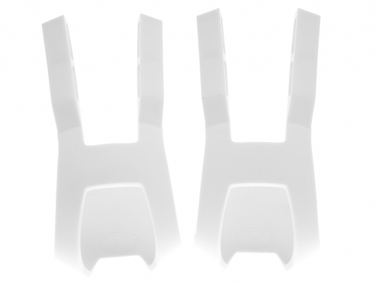 CLIPS PLASTIC WHITE M BLB