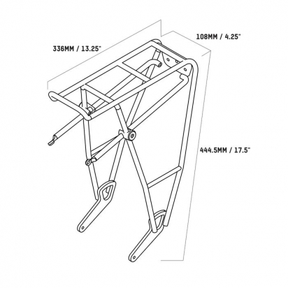 GRID 1 REAR RACK BLACKBURN