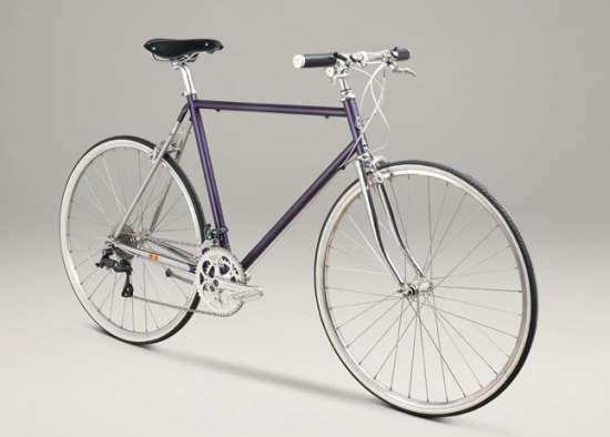 BICYCLE URBAN 16 SPEED CHROME/PURPLE SIECH