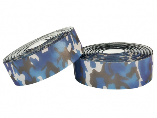 BAR TAPE SUPREME PRO REFLECTIVE CAMO BLUE BLB