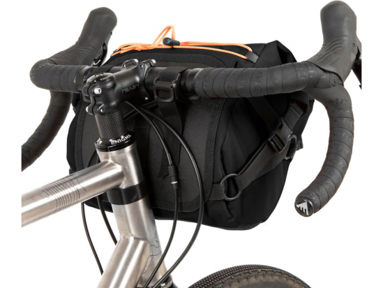 HANDLEBAR BAG BAR PACK BLACK RESTRAP