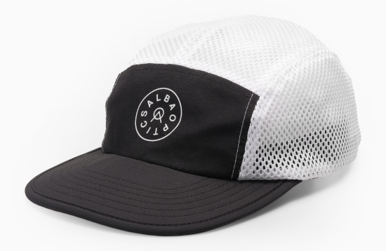 TRAIL CAP PACKABLE WHITE/BLACK ALBA OPTICS