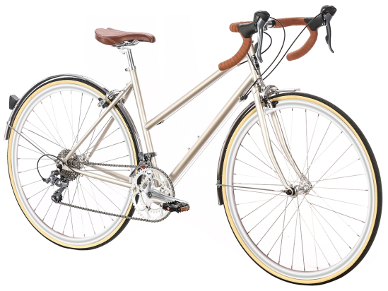 BICYCLE HELEN LADIES 16SPD CHAMPAGNE 6KU