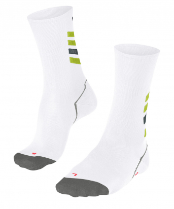 SOCKS IMPULSE VELOCITY WHITE/GREEN FALKE