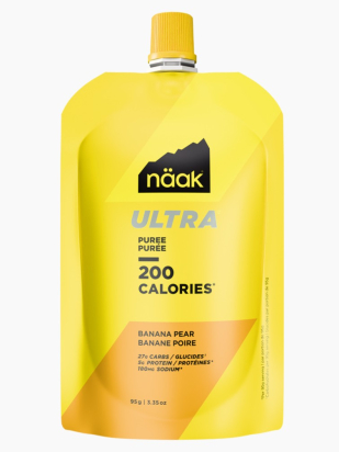 GEL PUREE BANANA & KRUŠKA SIRUP 95g NAAK