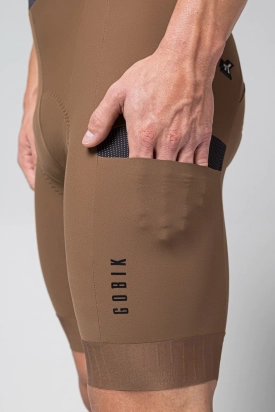 BIB SHORT GRIT 2.0 TOFFEE MAN GOBIK