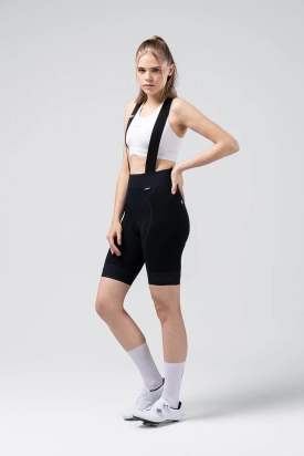 BIB SHORT ABSOLUTE BLACK 7.0 WOMAN K9 GOBIK