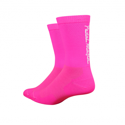 SOCKS LVT PEDAL MAFIA PINK/WHITE DEFEET