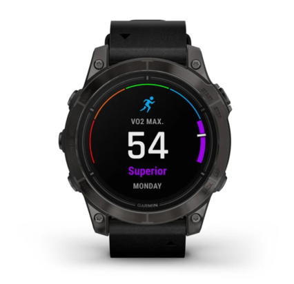 SAT Epix™ Pro (Gen 2) – SAPPHIRE EDITION 47mm SIVI/KOŽNI REMEN GARMIN