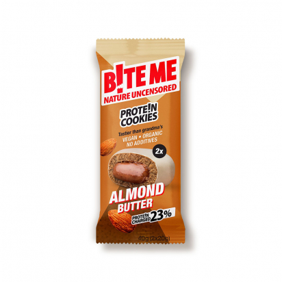 PROTEIN COOKIES ALMOND BUTTER 40g BITE ME