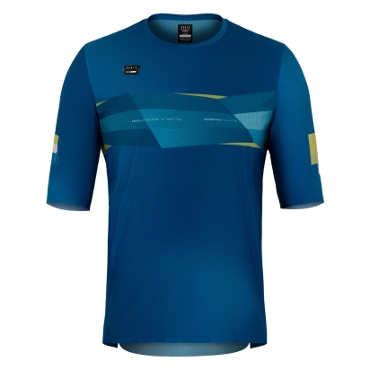 CYCLING T-SHIRT SHORT SLEEVES VOLT MAN MYKONOS GOBIK