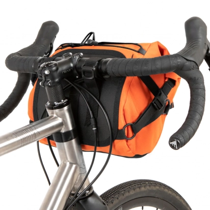 HANDLEBAR BAG BAR PACK ORANGE RESTRAP