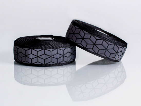 BAR TAPE SUPREME PRO REFLECTIVE CUBE BLACK BLB