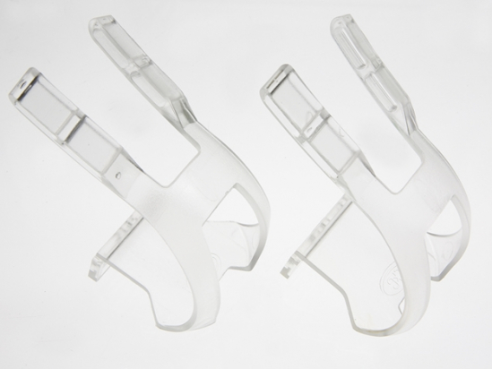 CLIPS PLASTIC TRANSPARENT M BLB