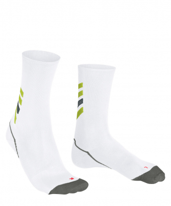 SOCKS IMPULSE VELOCITY WHITE/GREEN FALKE