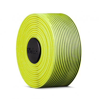 BAR TAPE VENTO TACKY MICROTEX BI-COLOR FLUO-YELLOW/BLACK FIZIK