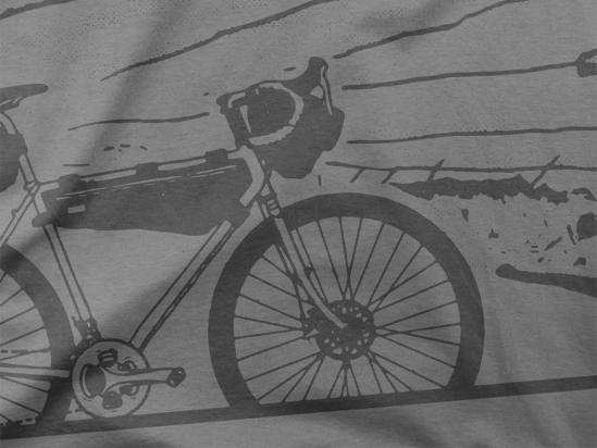 T-SHIRT BIKE-PACKING GREY RESTRAP