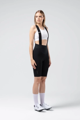 BIB SHORT LANCER WOMAN K9 BLACK GOBIK