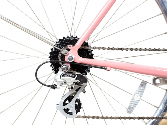 BICYCLE BUTTERFLY 8SPD DUSTY PINK BLB