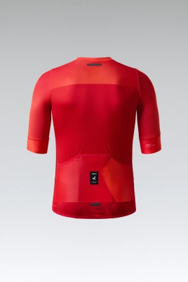 CYCLING JERSEY SHORT SLEEVES CARRERA 2.0 UNISEX CHERRY GOBIK