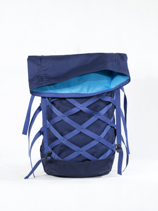 BACKPACK WICKER BLUE BRAASI