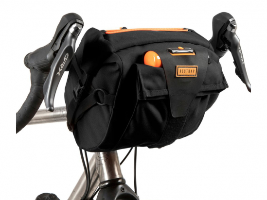 HANDLEBAR BAG BAR PACK BLACK RESTRAP