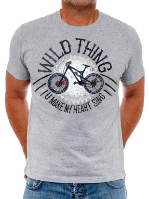 T-SHIRT WILD THING GREY CYCOLOGY