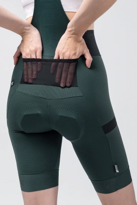 BIB SHORT GRIT 3.0 PINEWOOD WOMAN K9 GOBIK