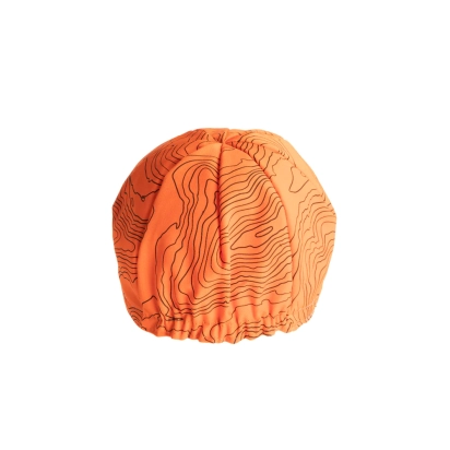 CYCLING CAP YORKSHIRE CONTOURS ORANGE RESTRAP