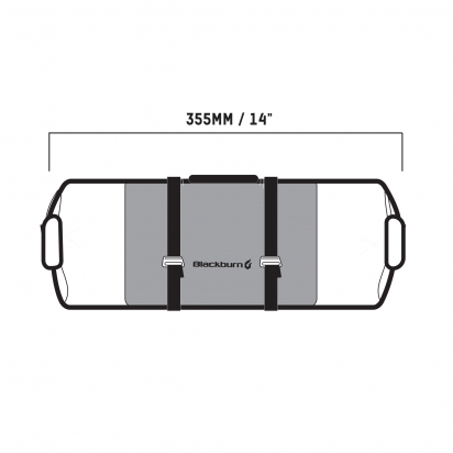 TORBA NA VOLAN OUTPOST ROLL & DRY BAG BLACKBURN