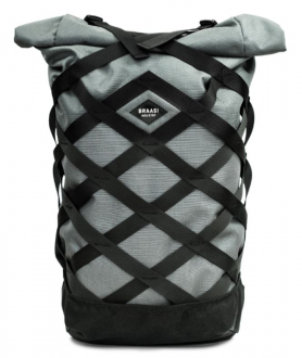 BACKPACK WICKER DARK GREY BRAASI