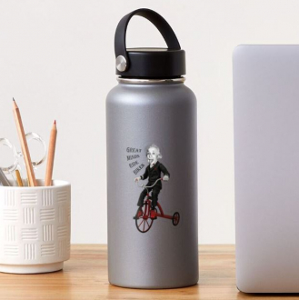 STICKER GREAT MINDS EINSTEIN 9.5 x 14 cm REDBUBBLE