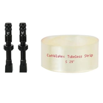 RIM TUBELESS STRIP SINGLE S - 29" + VALVE 48MM CAFFELATEX EFFETTO MARIPOSA