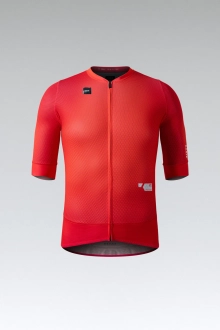 CYCLING JERSEY SHORT SLEEVES CARRERA 2.0 UNISEX CHERRY GOBIK