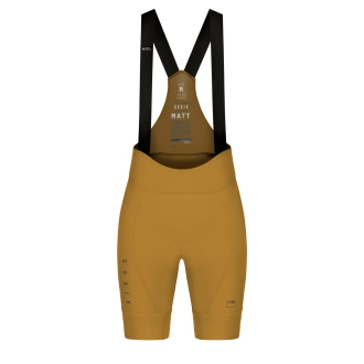 BIB SHORT MATT WOMAN TURMERIC K9 GOBIK