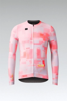 MAJICA BICIKLISTIČKA DUGI RUKAVI VANQUISH UNISEX FLAMINGO GOBIK
