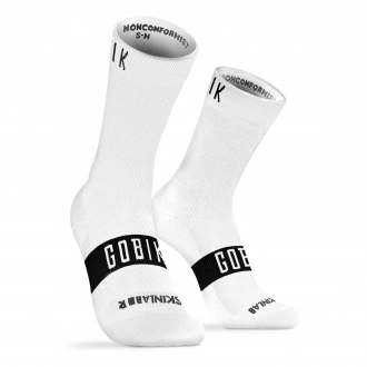 SOCKS UNISEX PURE WHITE GOBIK