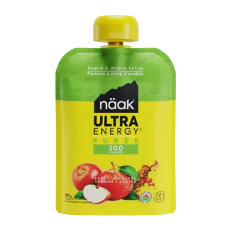 GEL PUREE APPLE & MAPLE SYRUP 90g NAAK
