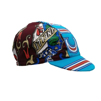 CYCLING CAP HERITAGE BORDEAUX CINELLI